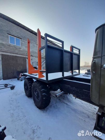 Лесовозная платформа универсальная