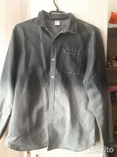 Рубашка на мальчика 164