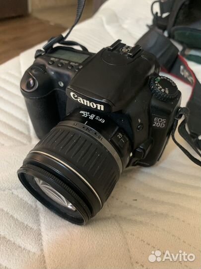 Зеркальный фотоаппарат canon EOS 20D