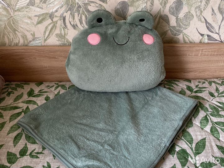 Подушка и плед детские