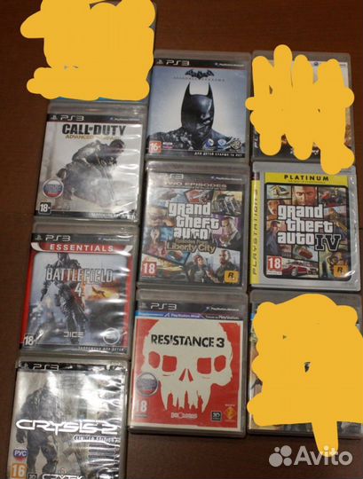 Диски на ps 3