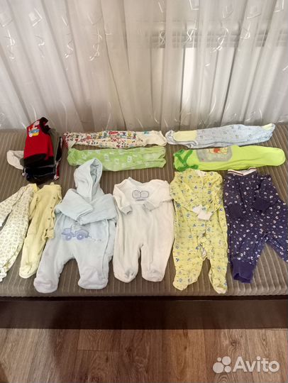 Детские вещи для новорожденных пакетом