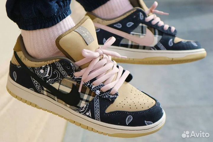 Кроссовки Nike Dunk Low Cactus Jack