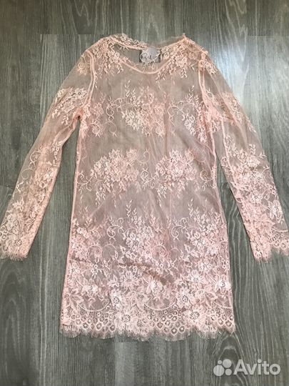 Платье туника JAM streetwear р.S- XS кружево