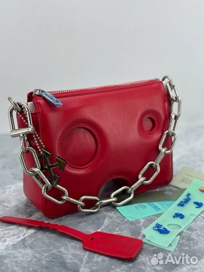 Сумка женская OFF White Burrow pouch 20