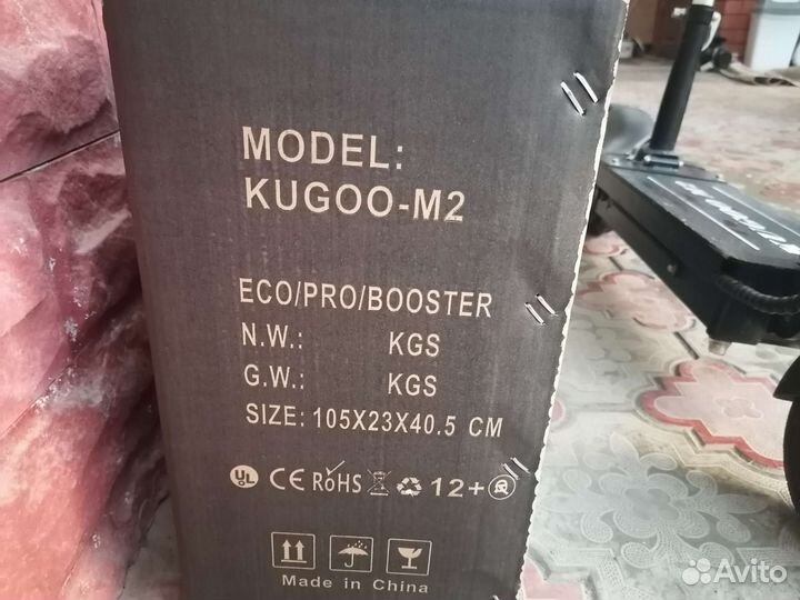 Электросамокат kugoo м2
