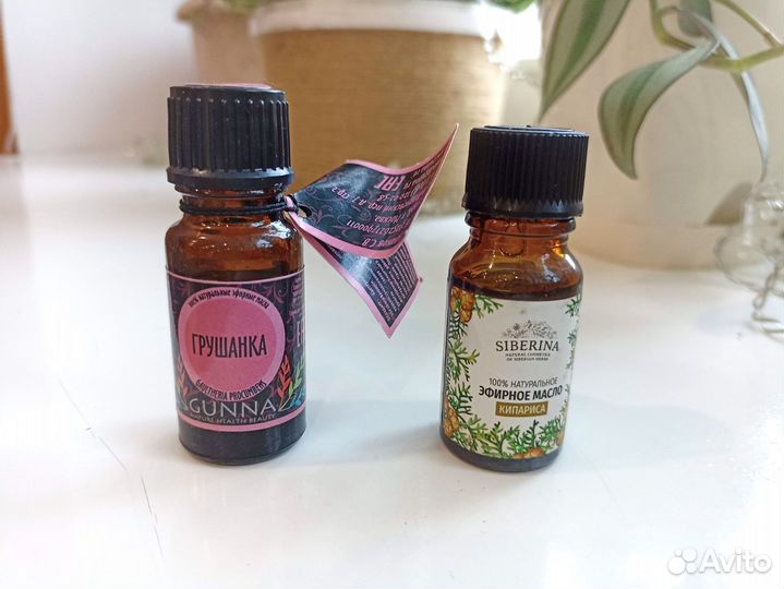 Эфирное масло грушанка Gunna и кипарис Siberina