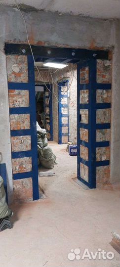 Алмазная резка, усиление проемов