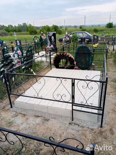 Благоустройство могил. Ритуальное агенство 'покой'