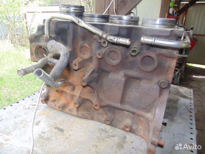 Блок цилиндров двигателя Тойота 2С