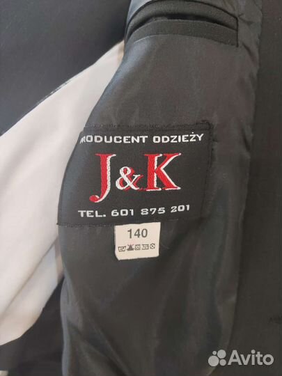 Школьный костюм для мальчика 140