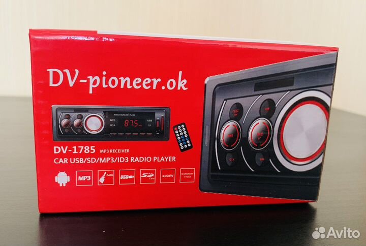 Магнитола Pioneer- Dv