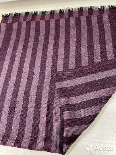 Шарф мужской ermenegildo zegna цвет бордовый