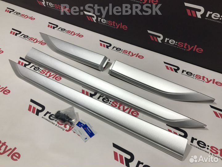 Накладки на пороги Subaru Forester с 2018