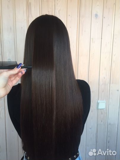 Кератиновое выпрямление