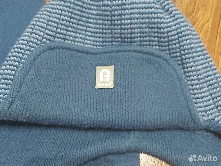 Комплект шапка и шарф для мальчика