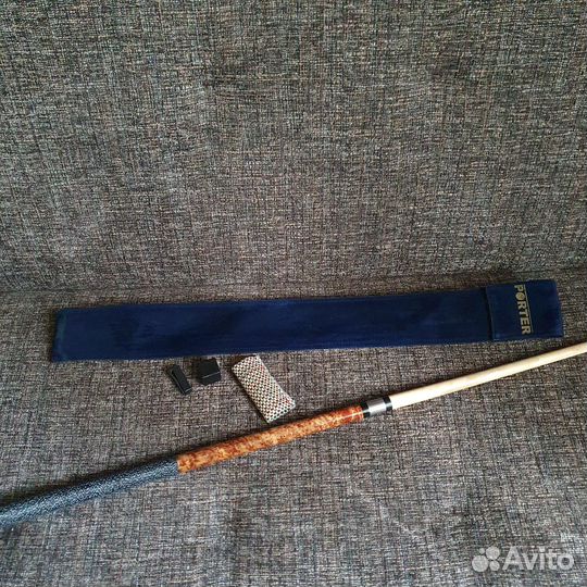 Бильярдный кий в чехле / с акссеуарами бу