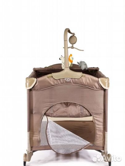 Детская кроватка манеж складная с матрасом
