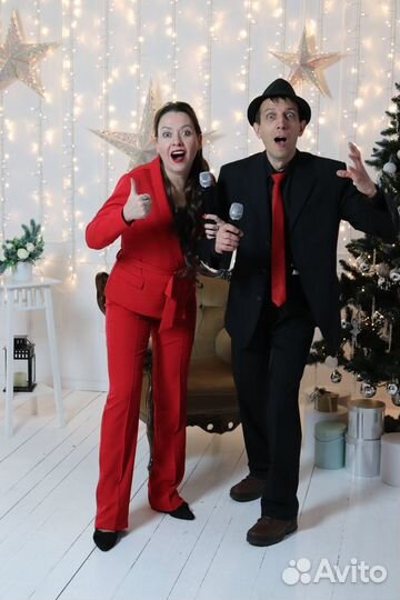 Ведущая и ди-джей + вокал