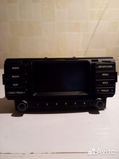 Автомагнитола киа рио 4 kia rio 4