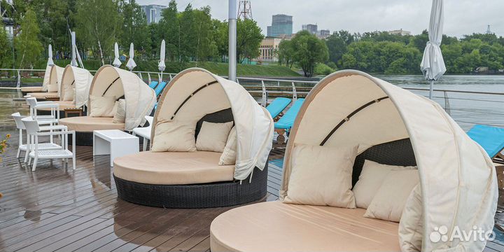 Матрасы,шторы, шатры, подушки все для пляжа