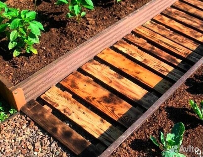 Грядки из дпк 30 см