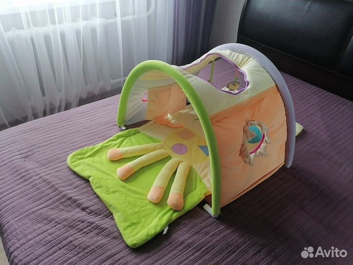 Развивающий коврик-тоннель