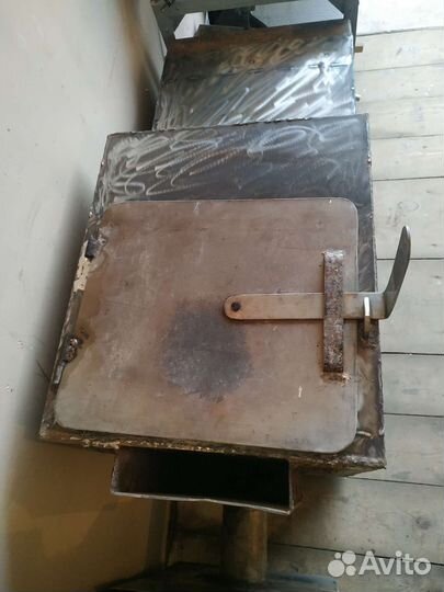 Печь для бани с баком