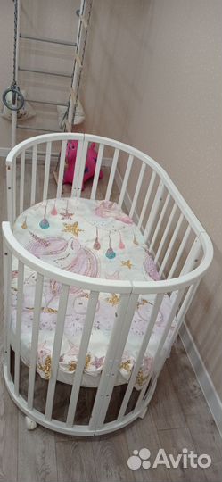 Детская кровать для новорожденных бу