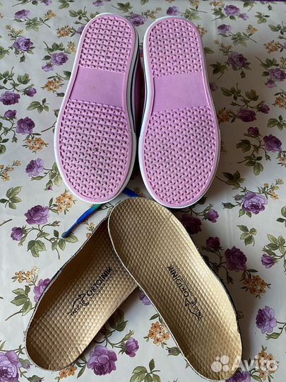 Кеды для девочки 27 размер