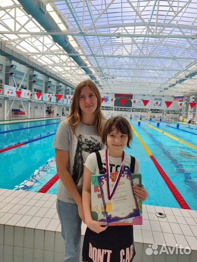 Тренер по плаванию для детей и взрослых