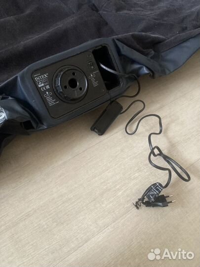 Надувной матрас intex с электрическим насосом