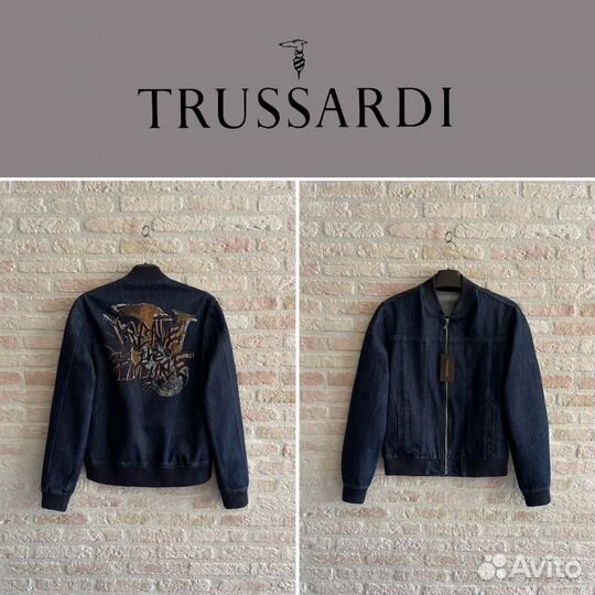 Куртка бомбер Trussardi. Italy.Оригинал.Новая. Uni