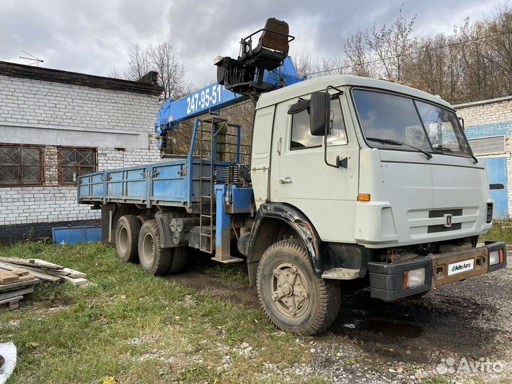 КАМАЗ 53212 с КМУ, 1988