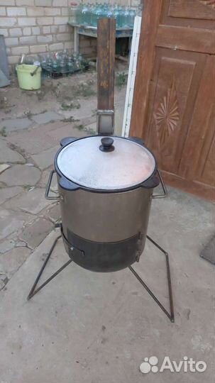 Печка для казана 6-8л
