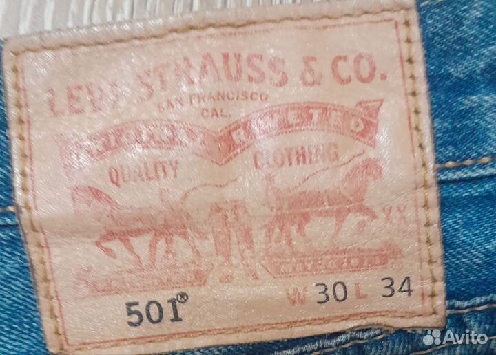 Джинсы levis 501