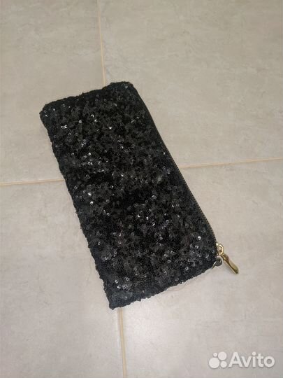 Клатч черный
