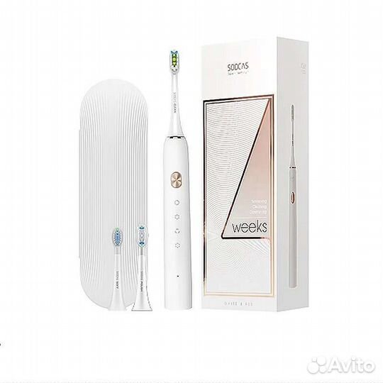 Xiaomi Soocas X3U 3 насадки, кейс, новая