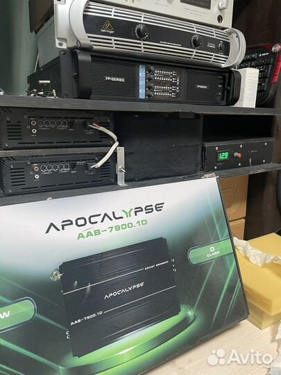 Сабвуфер моноблок apocalypse