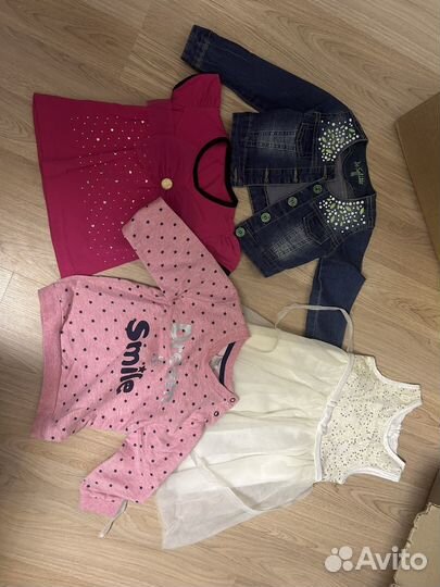 Вещи на девочку 86 92 98
