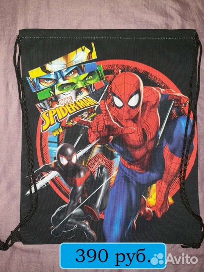 Сумка для обуви новый Человек Паук