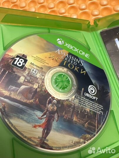 Assassins creed истоки xbox one диск