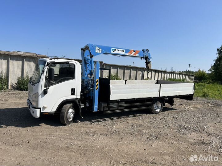 Isuzu NQR75 с КМУ, 2014