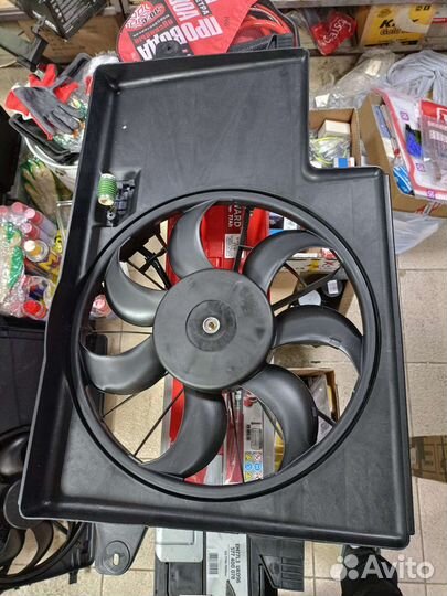 Вентилятор охлаждения ford focus 2 рестайл