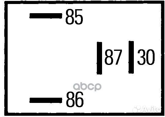 Реле рабочий ток Hella