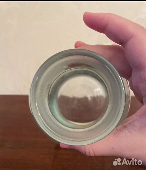 Бутылка банка с крышкой стеклянная новая СССР