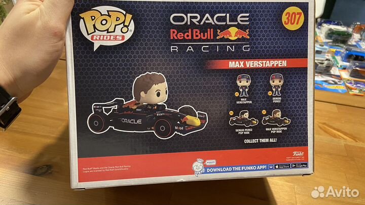 Funko pop rides Max Verstappen f1