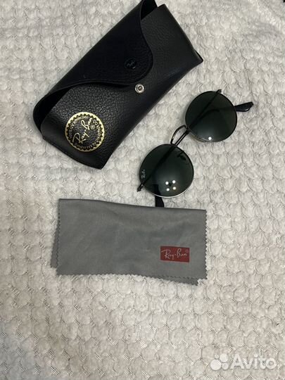 Очки ray ban round metal