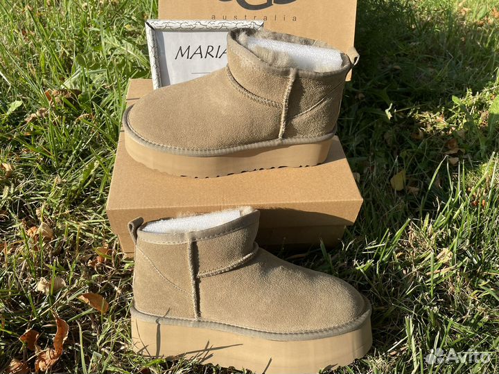 Ugg ultra mini platform Угги женские на платформе