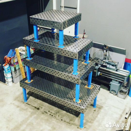 Сварочный 3D стол 1500х3000х100 толщиной 12 мм
